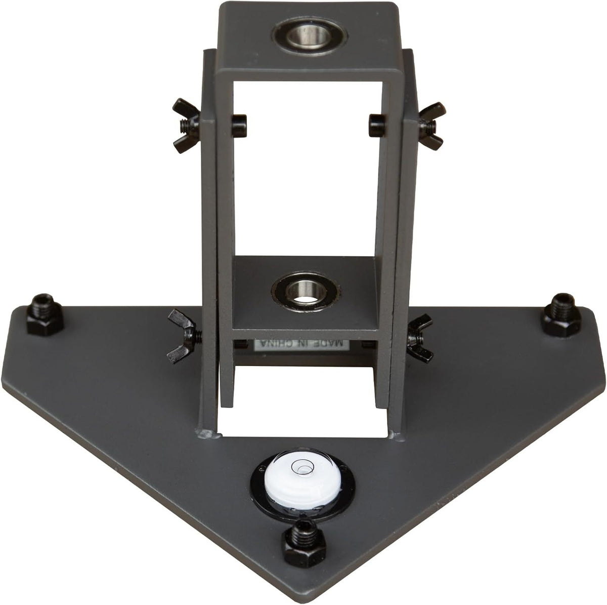 Pool Fence Drill Guide with Bubble Level, Adjustable Tilt Angle, Anti-Slip Drilling Aid