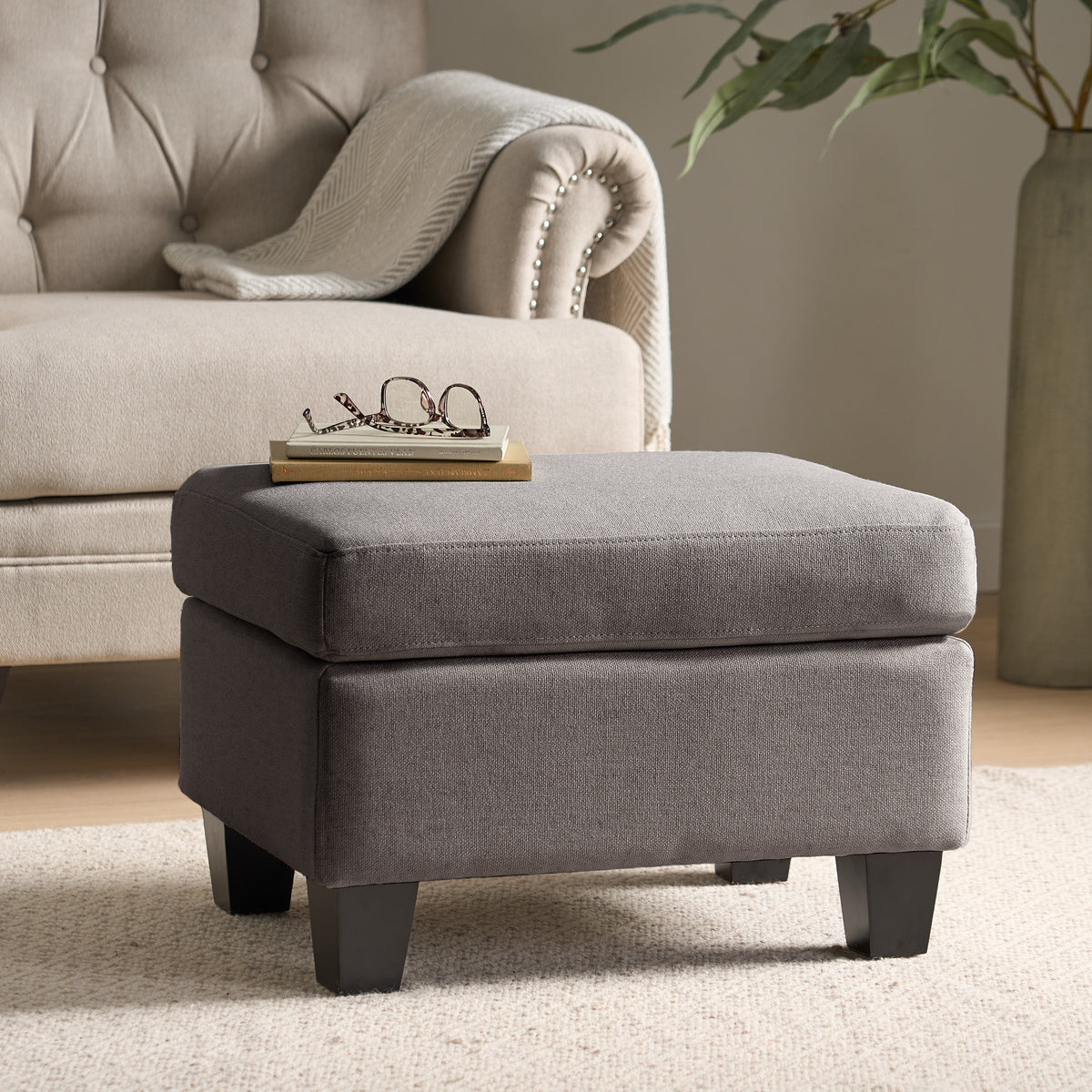 SPRINGFIELD OTTOMAN