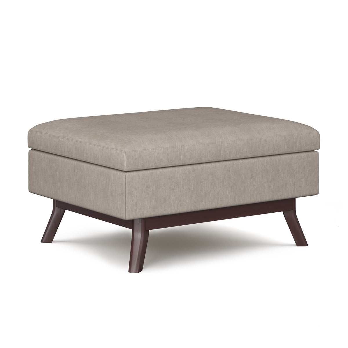 Owen - Coffee Table Storage Ottoman - Natural