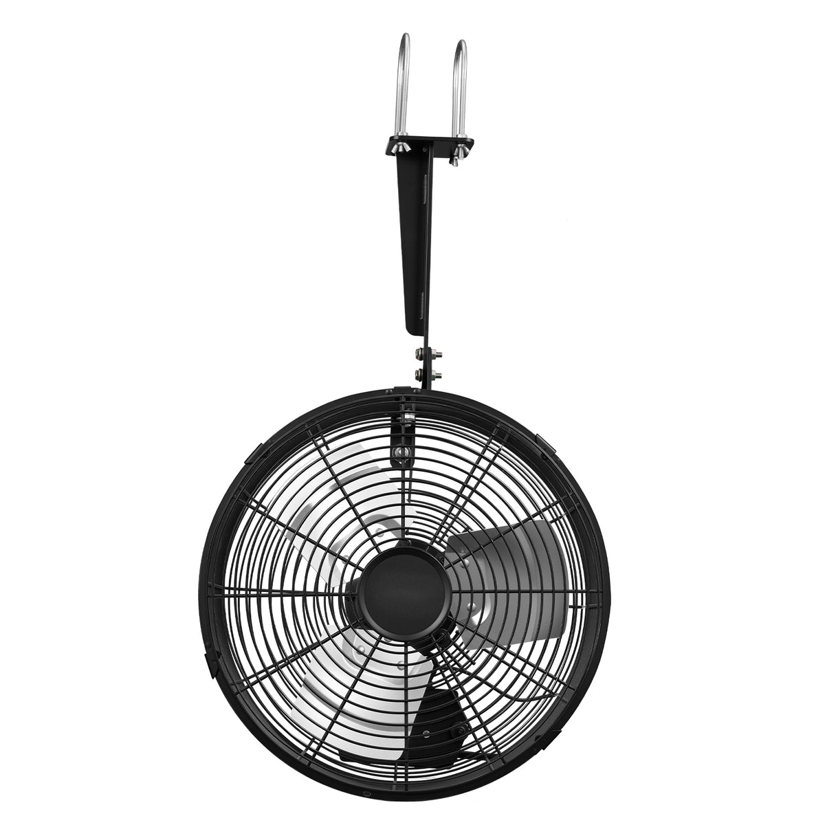 Greenhouse Air Circulation Fan, 1800 CFM Powerful Air Circulator Electric Fan, 10 Speeds, 3 Switchable Modes, LCD Control, Ceiling Wall Mount, Fast Ventilation for Greenhouse, Patio, Garage