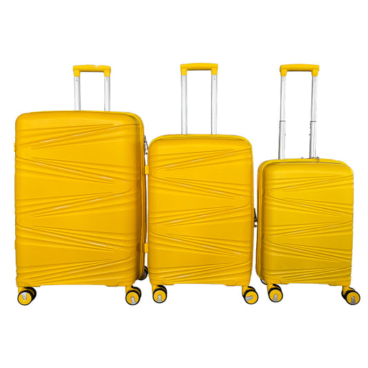 Hard shell luggage, 3-piece set, with TSA Lock, 20 inches 24 inches 28 inches