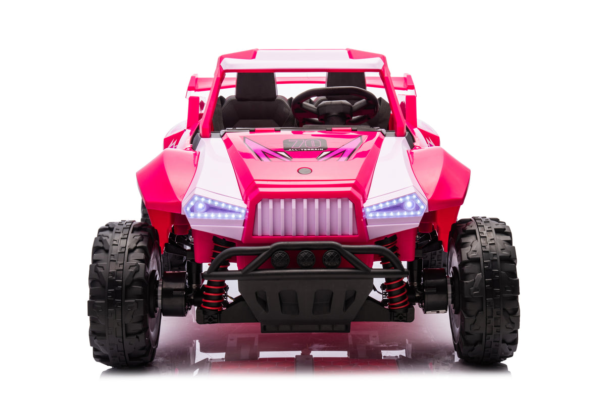 24V 2 Seater Ride on Car for Kids, 4x4 Off-Road UTV Toy w/ 4x200W Powerful Motors Ride On Car