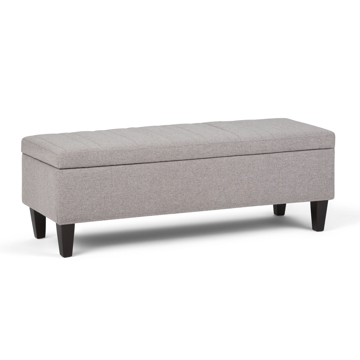 Monroe - Storage Ottoman - Cloud Grey