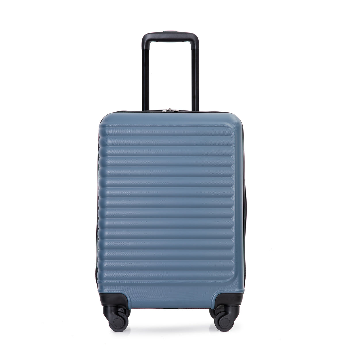 20' Carry on Luggage Lightweight Suitcase, Spinner Wheels, Blue