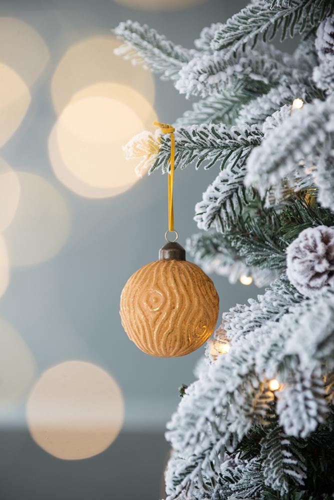 D3' Christmas Ball Ornaments, Glass Decorative Hanging Ball Christmas Tree Ornaments for Holiday Party Decorations, Set of 12