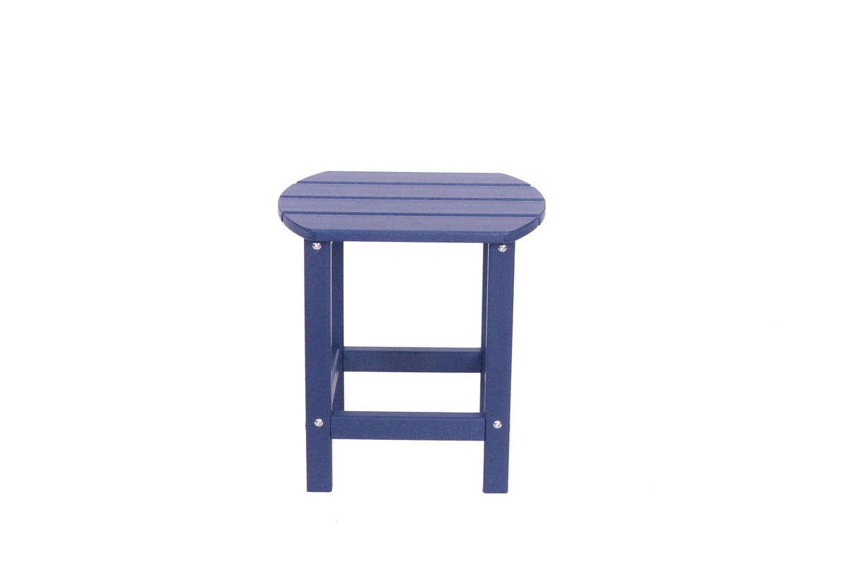 Adirondack Square Outdoor Side Table,Patio Side Table, HDPE End Tables for Backyard Pool Porch Garden Lawn