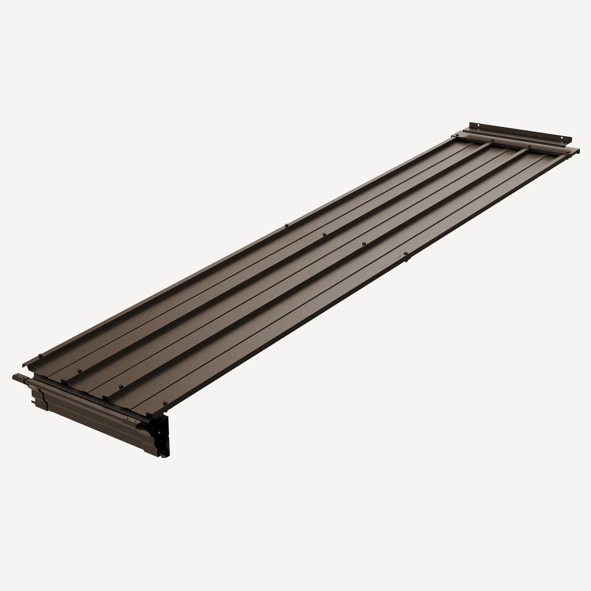 Gazebo Connector Kit - for 8ft Width Wall Mounted Gazebos, Durable Steel Expansion Linker, Rustproof & Easy Assembly for 8'x8' and 8'x10' Lean to Gazebos-Brown