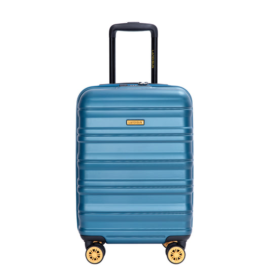 Carry On Luggage  Airline Approved18.5' Carry On Suitcase With TSA Approved Carry On Luggage With Wheels Carry on Bag Hard Shell Suitcases, BLUE