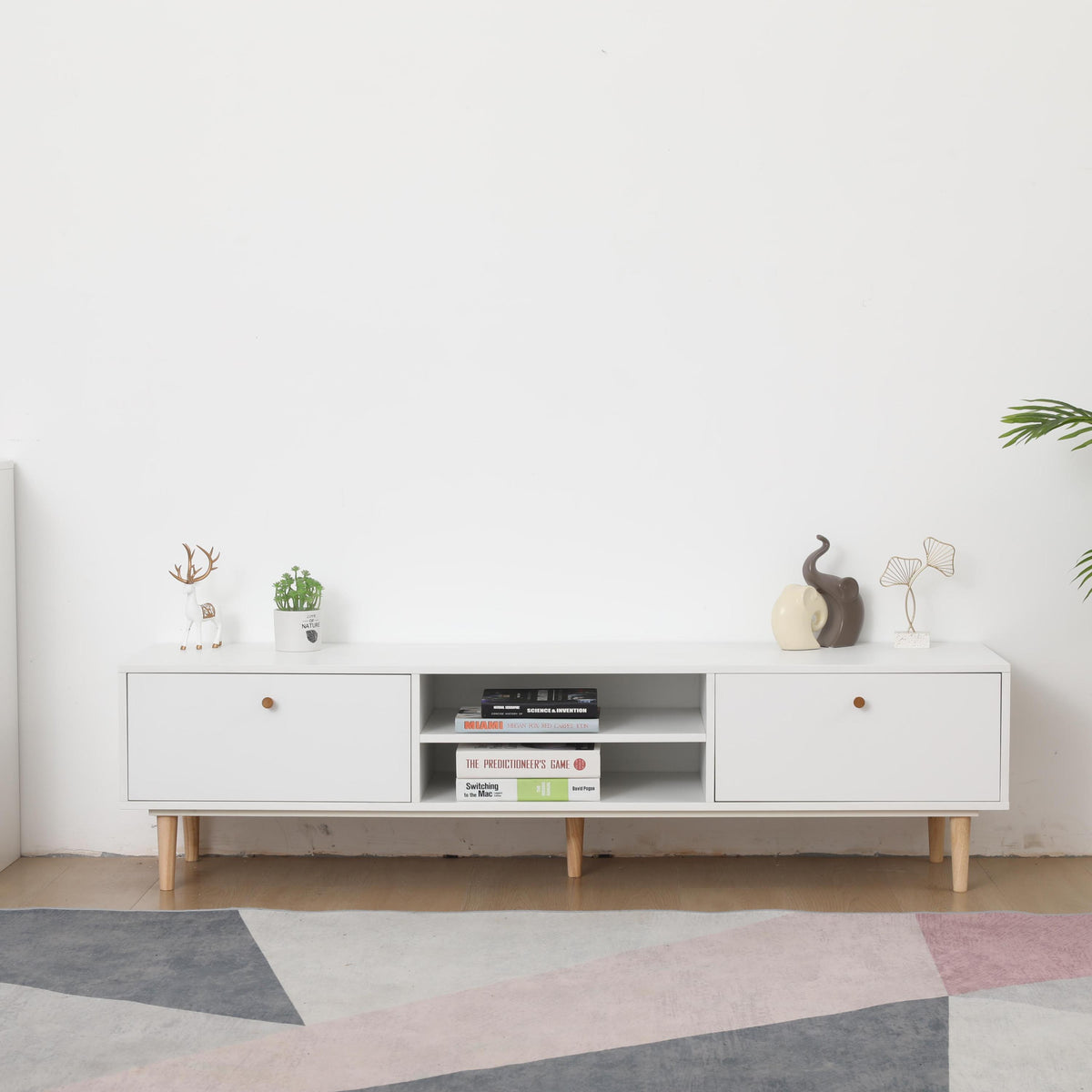 2 DRAWERS TV CABINET-1630