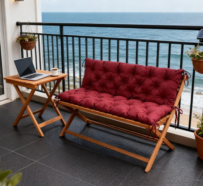 Patio Sofa/Couch Tufted Bench Cushion,Replacement Cushion for Swing Chair,for Outdoor Furniture(Only Cushion)